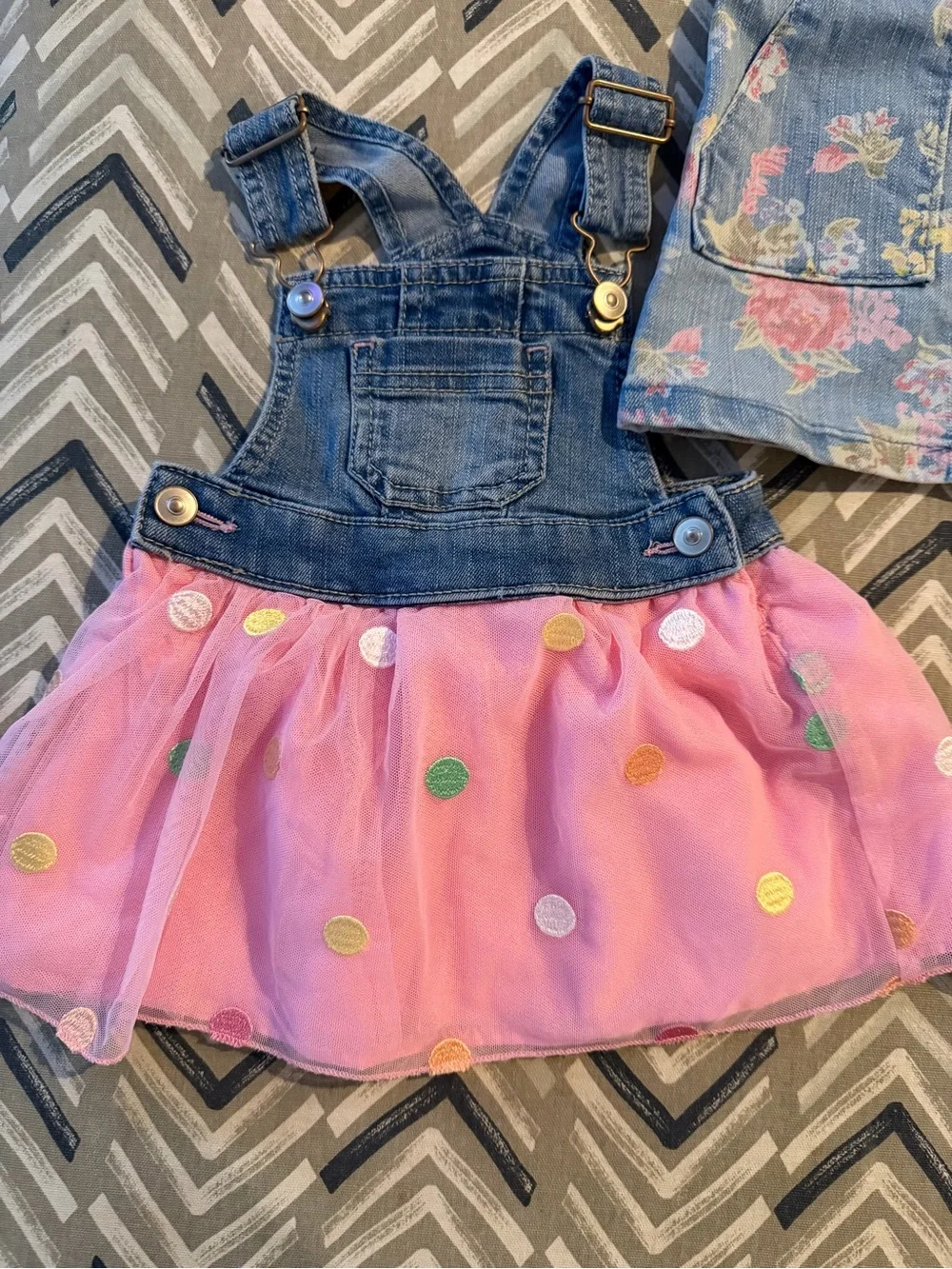 Bundle of 3 overalls, never worn!